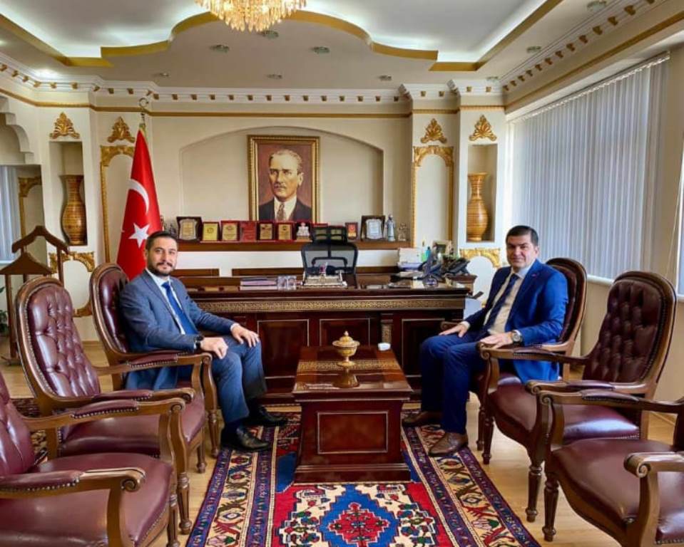 Ortaköy Belediye Başkanından Kaymakamımıza Ziyaret