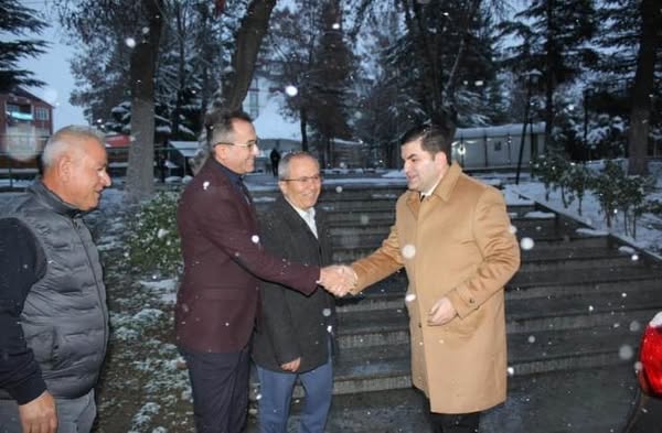 Kaymakamımız Sayın Ahmet KARTEPE, Kaymakamlık Yazı İşleri Müdürü, personeli ve KHGB Müdürü ile birlikte iftar yemeği  programında bir araya geldiler. 
